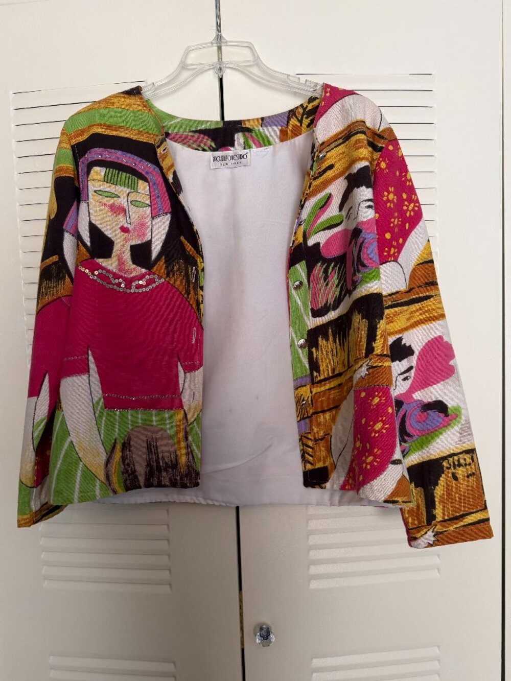 Vintage Brownstone Studio Lined Wearable-Art Jacket* - Picture 2 of 11
